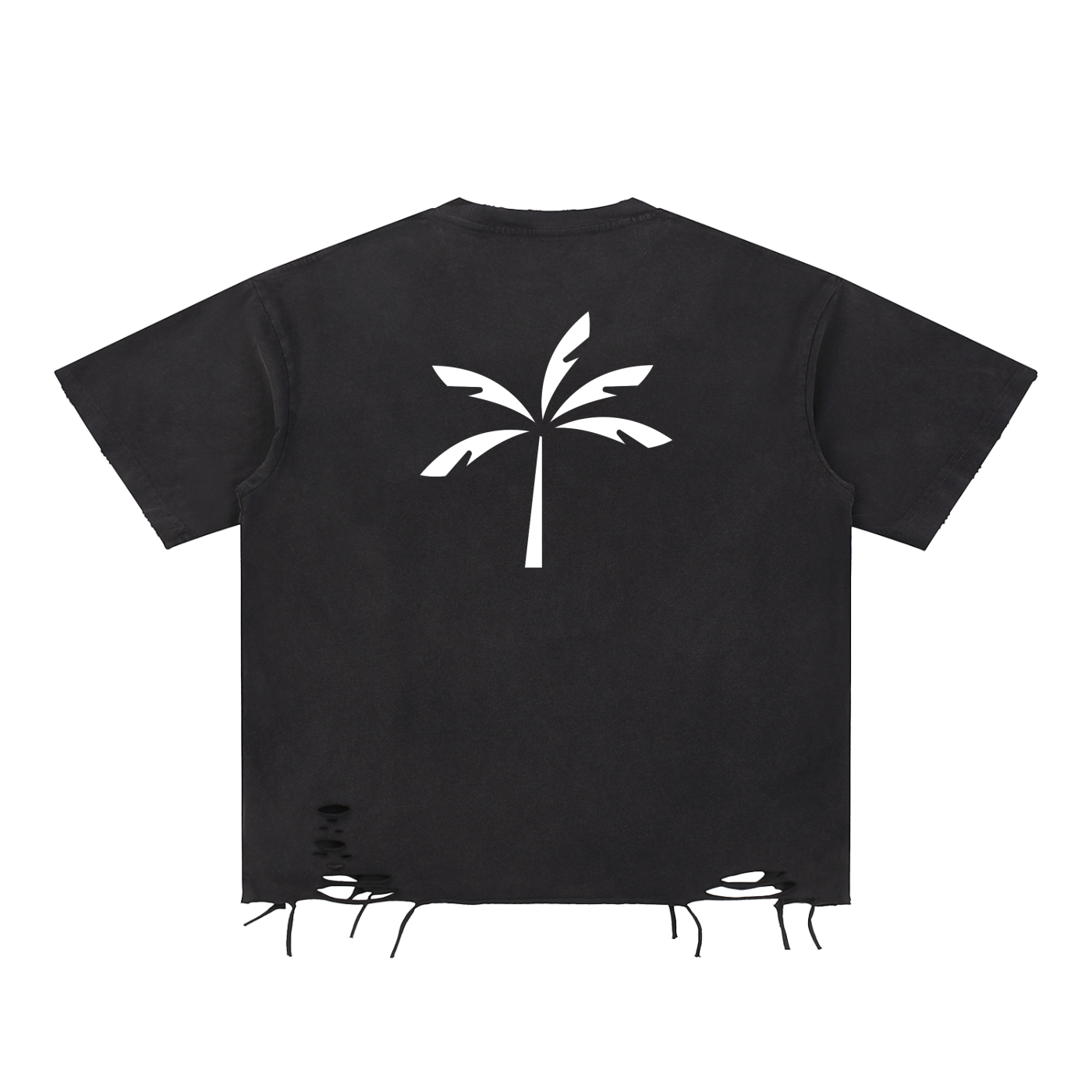SANZAVE - Raw-Hem T-Shirt